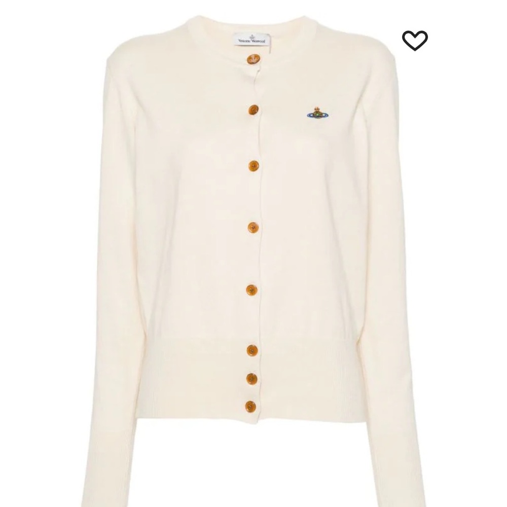 Vivienne Westwood Bea ribbed knit cardigan